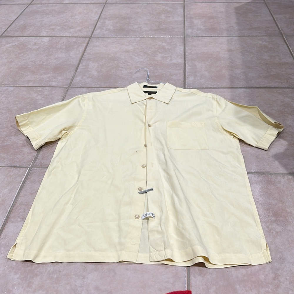 $ Metropolitan size medium button down shirt